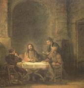REMBRANDT Harmenszoon van Rijn, The Supper at Emmaus (mk05)